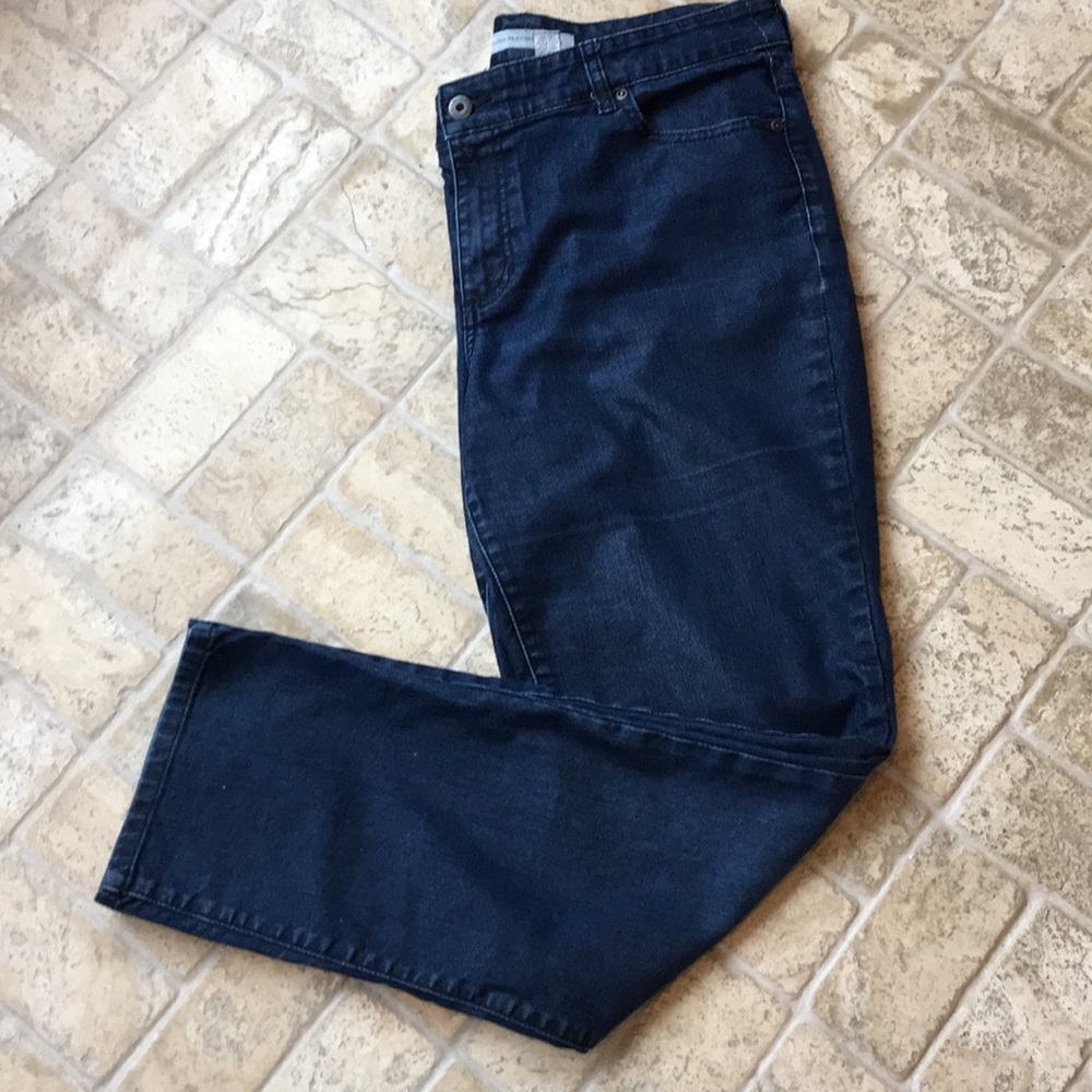 Chico's Platinum Denim blue jeans